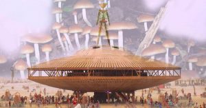 psychedelic burning man
