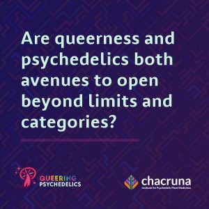 Are queerness and psychedelic both avenues to open beyond limits and categories?