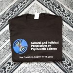 T-shirt Cultural and Political Perspectives in Psychedelic Science – Black