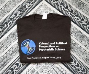 T-shirt Cultural and Political Perspectives in Psychedelic Science - Black