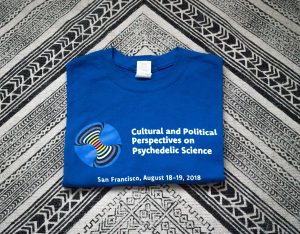 T-shirt Cultural and Political Perspectives in Psychedelic Science - Blue