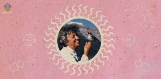 Nina Graboi, A Forgotten Woman in Psychedelic Lore Nina Graboi holding a bird.