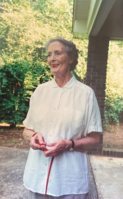 Jane Osmond, wife of Humphry Osmond, in the 1990s