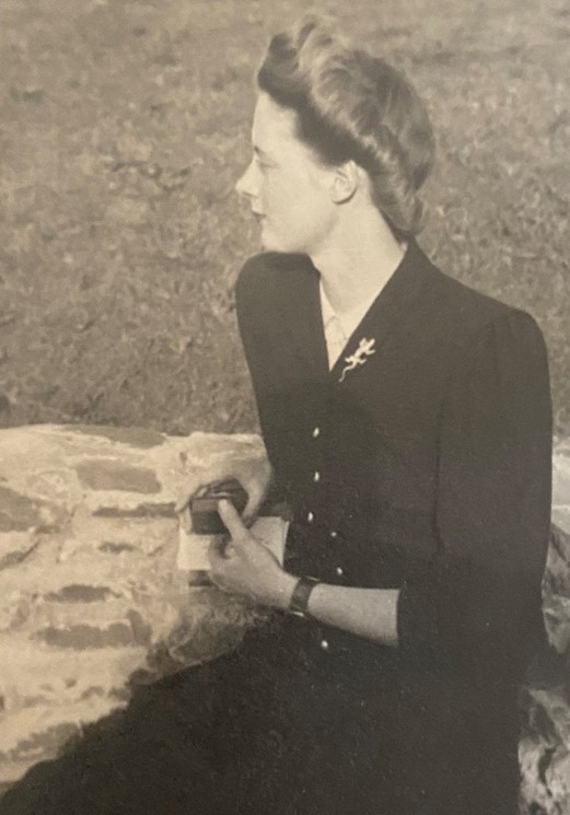 Jane Osmond, wife of Humphry Osmond, in the 1950s.