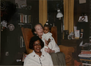 Jane Osmond and granddaughter Chelsea Osmond in the late 1990s