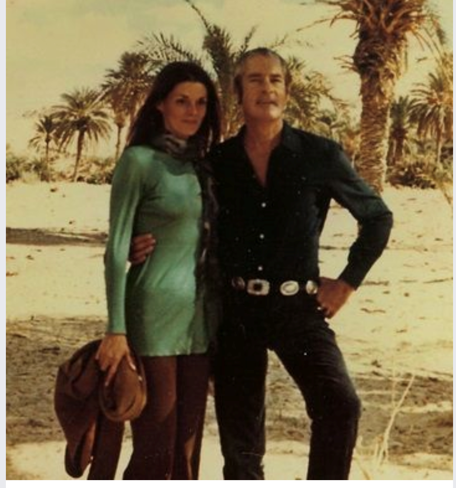 Tim and Rosemary Leary in exile in Algeria in 1972