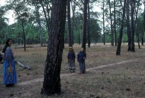 Yvonne Negrin in forest