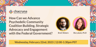 How Can we Advance Psychedelic Community Coalition Building, Strategic Advocacy and Engagement with the Federal Government?