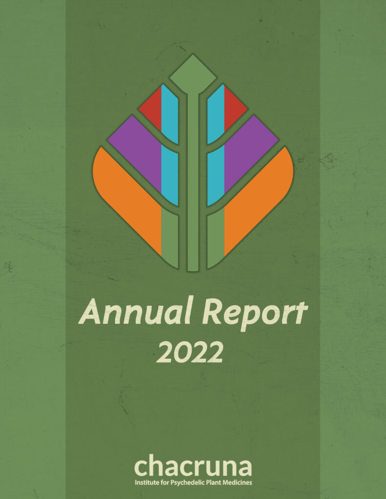 Cover of the 2022 Chacruna End-of-Year Report