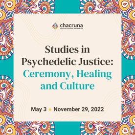 Studies in Psychedelic Justice: Ceremony, Healing and Culture; May 3 - November 29, 2022