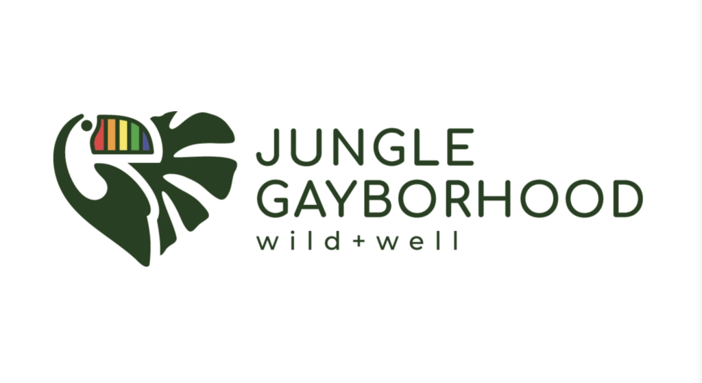 Jungle Gayborhood: Wild + Well logo
