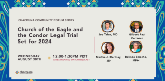 Church of the Eagle and the Condor Legal Trial Set for 2024