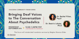 Bringing Deaf Voices to The Conversation About Psychedelics