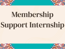 Membership Support Internship (OPEN)