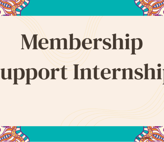 Membership Support Internship (OPEN)