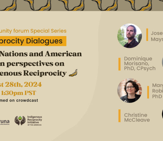First Nations and American Indian perspectives on Indigenous Reciprocity