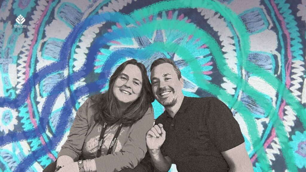 Chacruna Executive Director Bia Labate and Entheon Foundation Strategic Partnerships Lead Laurens de Groot at Psychedelic Science 2025