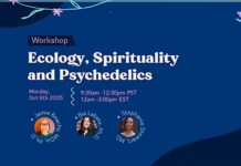Press Release – Ecology, Spirituality, and Psychedelics Workshop from Chacruna Workshop: Ecology, Spirituality and Psychedelics