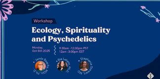 Press Release – Ecology, Spirituality, and Psychedelics Workshop from Chacruna Workshop: Ecology, Spirituality and Psychedelics