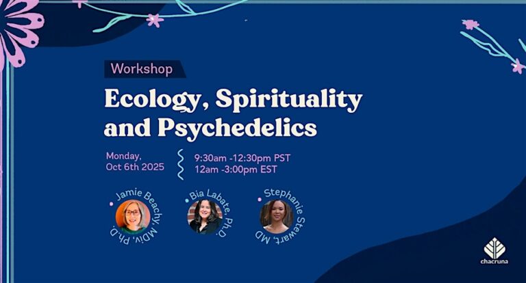 Workshop: Ecology, Spirituality and Psychedelics