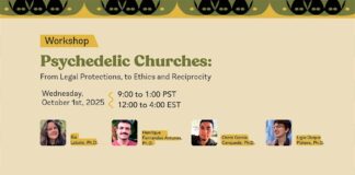Press Release – Psychedelic Churches: From Legal Protections, to Ethics and Reciprocity Psychedelic Churches: From Legal Protections, to Ethics and Reciprocity