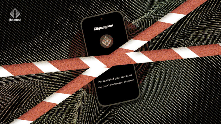 Meta permanently deactivated Chacruna Latinoamérica's Instagram account due to flawed, automated AI content moderation that misclassifies educational psychedelic knowledge as drug advocacy.